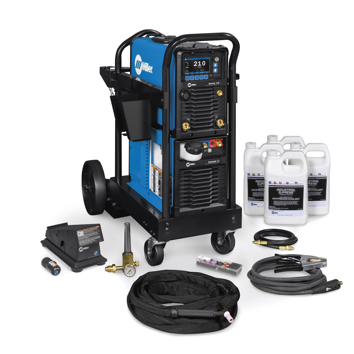 miller dynasty 210 foot pedal