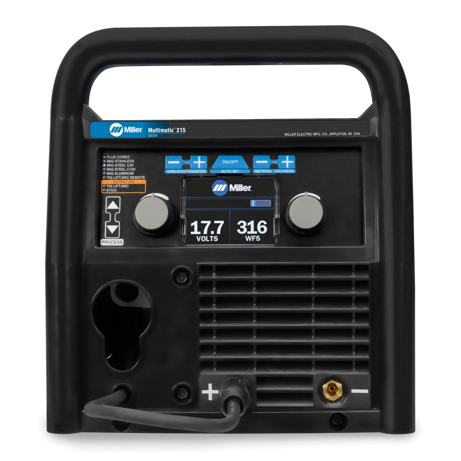 Miller Multimatic 215 Auto-Set Multiprocess Welder with TIG Package (951674)