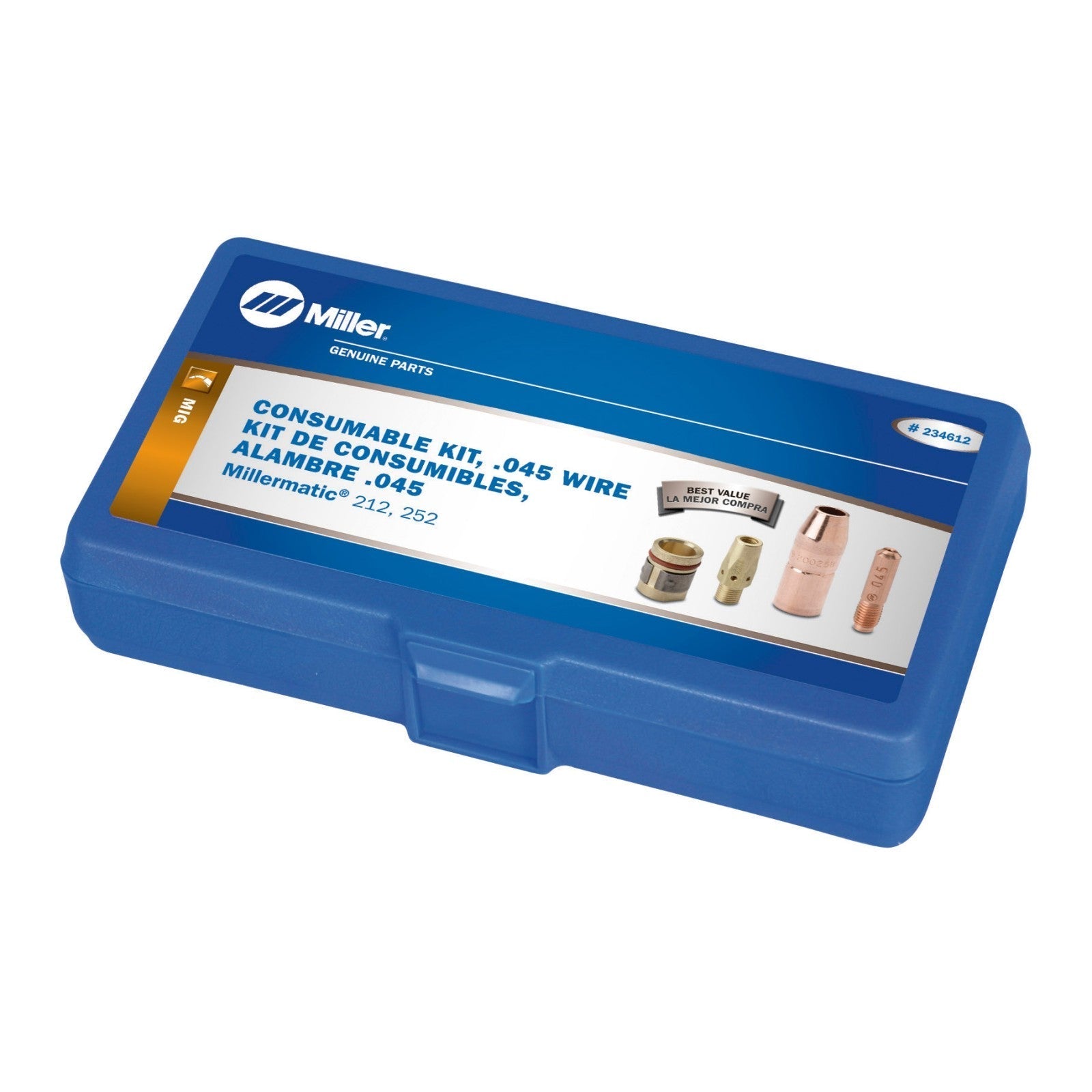 Miller M25/40 MIG Gun Consumables Kit .045 (234612)