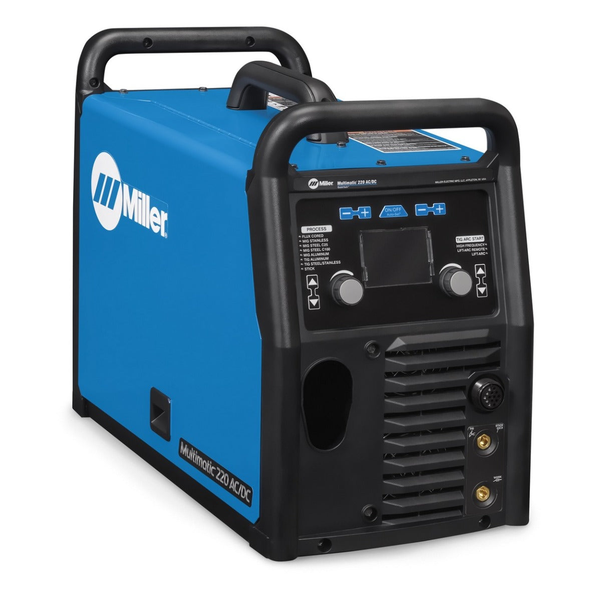 Miller Multimatic 220 AC/DC Welder w/Dual Cart and Wireless Foot Control (951000104)