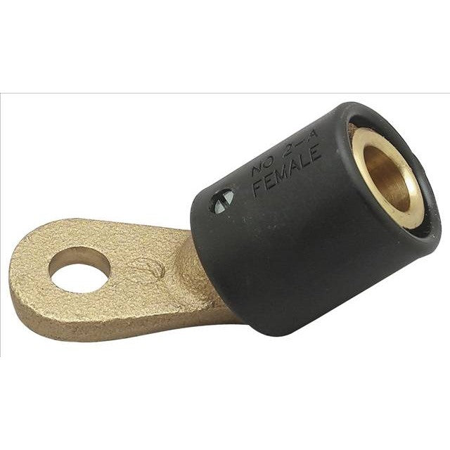 Tweco Insulated Positive-Cam Lug for use with 1/0 - 4/0 Cable (2AF)(95101110)