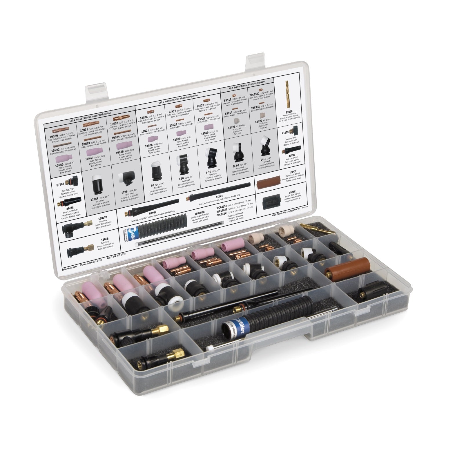 weldcraft A-150 tig torch accessory kit