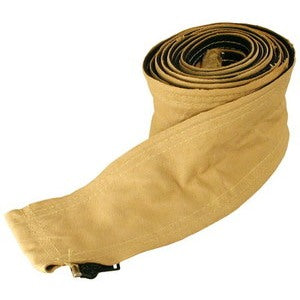 Weldtec Leather TIG Torch Cable Cover 24 Ft. with Zipper (TCL-3-22Z)