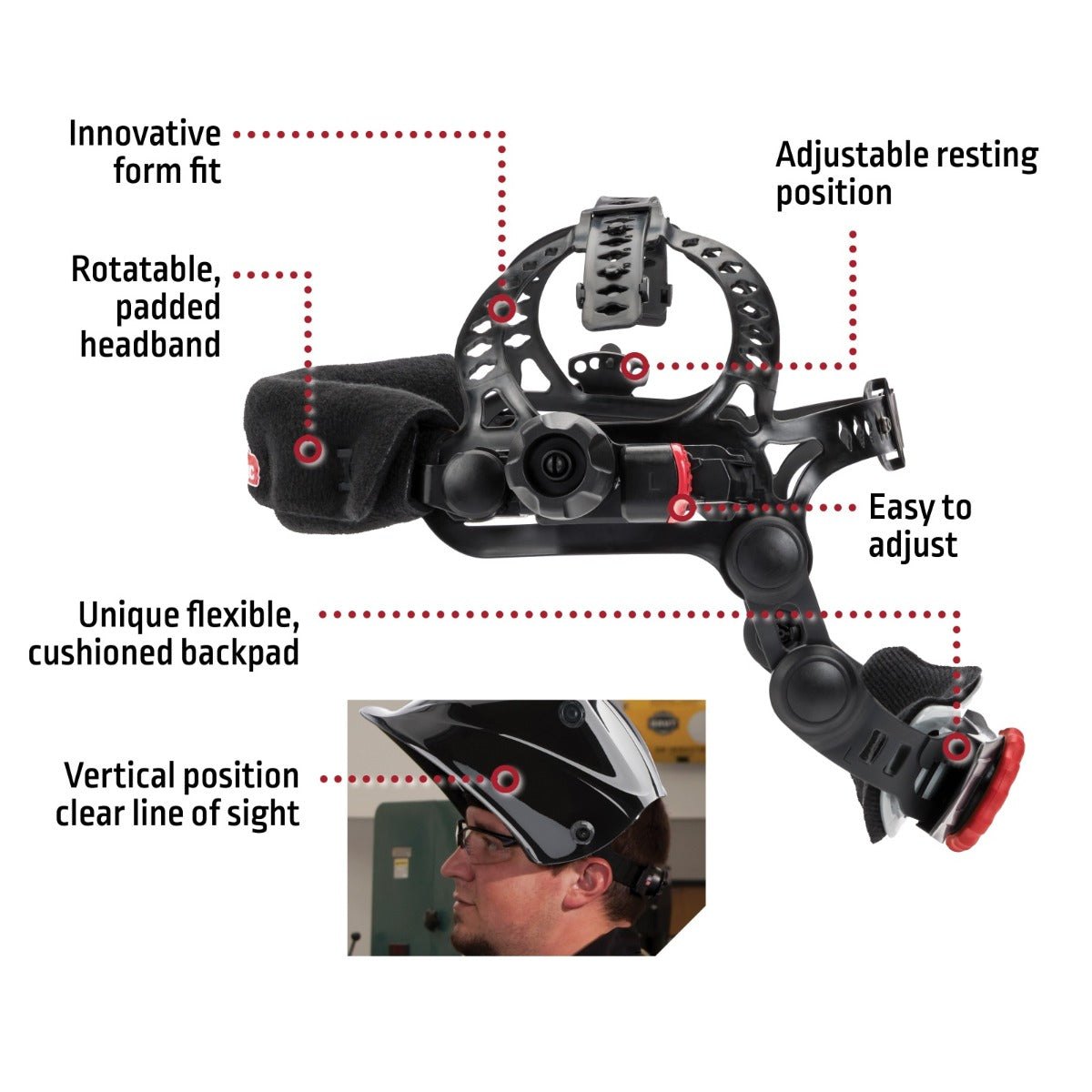 Lincoln Viking 3350 ADV Series Hot Rodders Welding Helmet (K4440-5)