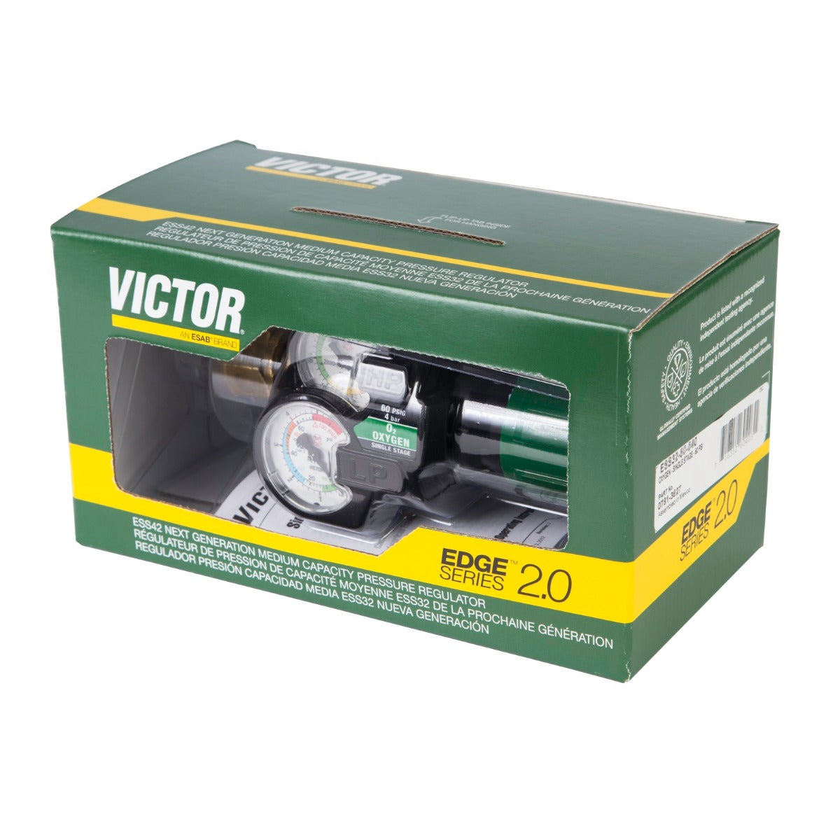 Victor Medium Duty Edge 2.0 Series ESS32 Oxygen Regulator (0781-3627)