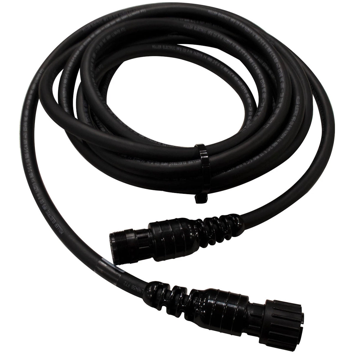 Miller 25 14 Pin 24 VAC Extension Cable: durable extension cable for wire feeders or remote controls in rugged outdoor settings.