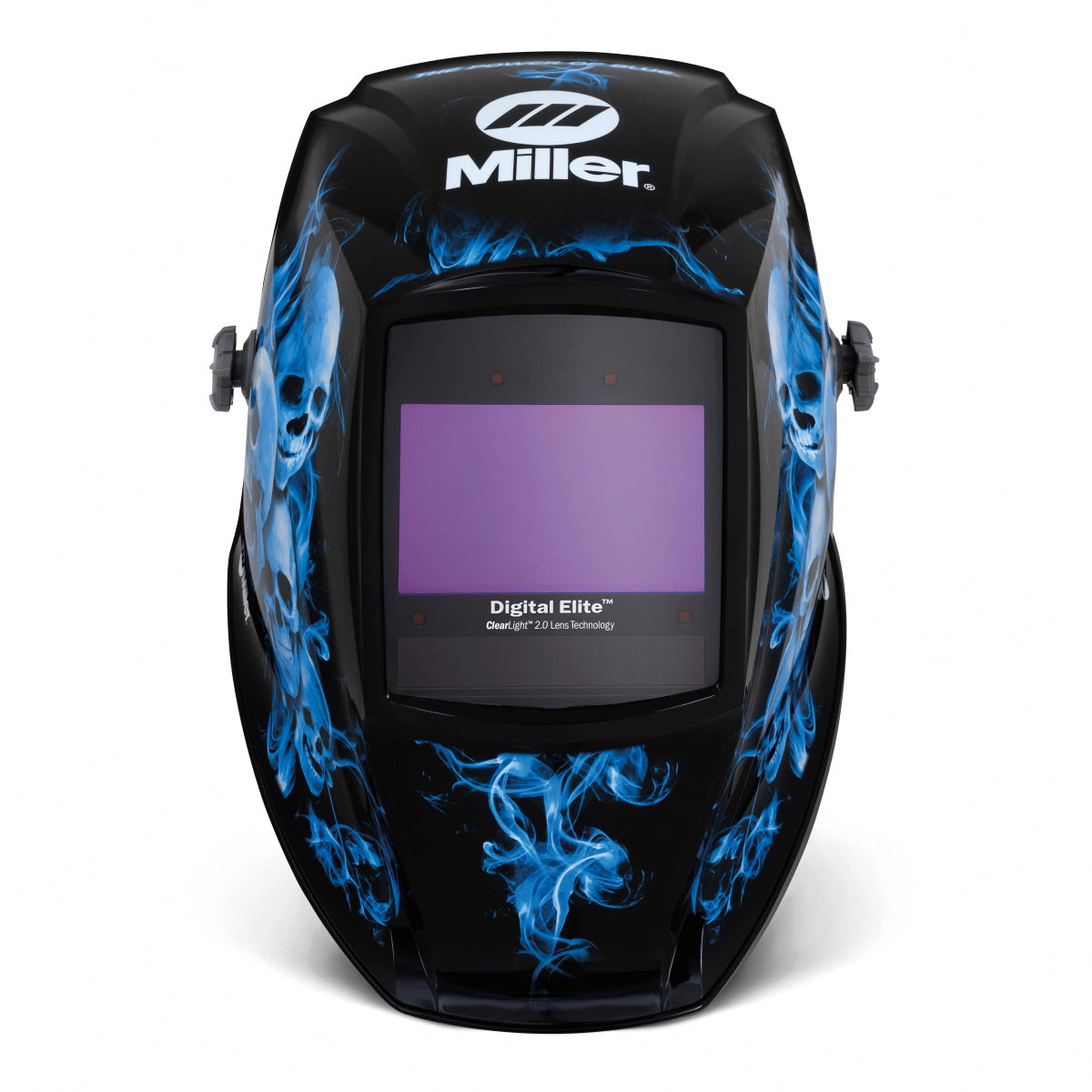 Miller Blue Rage II Digital Elite Auto Darkening Welding Helmet with ClearLight 2.0 Lens (281010)