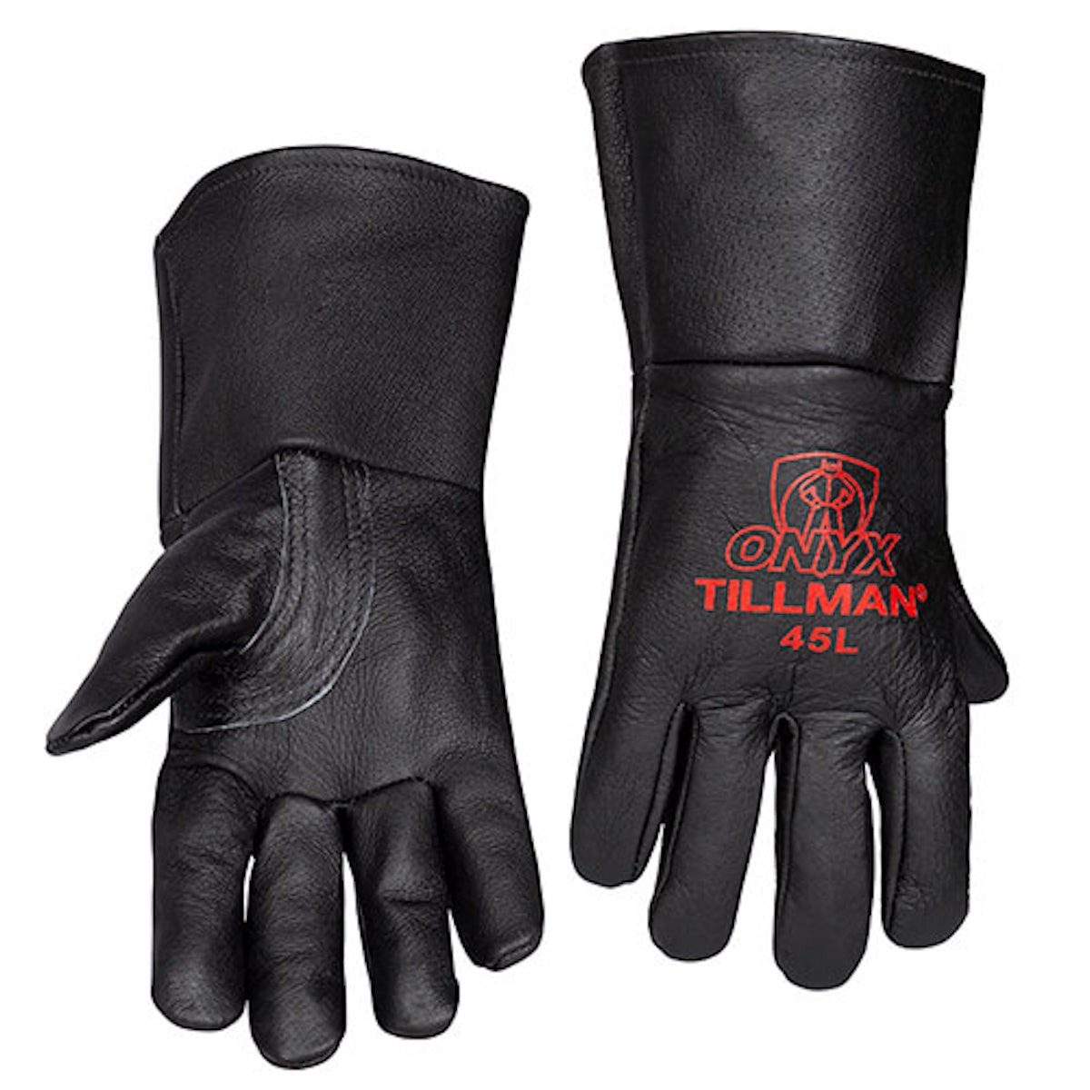 Tillman 45 Black Onyx Top Grain Pigskin MIG Welding Gloves