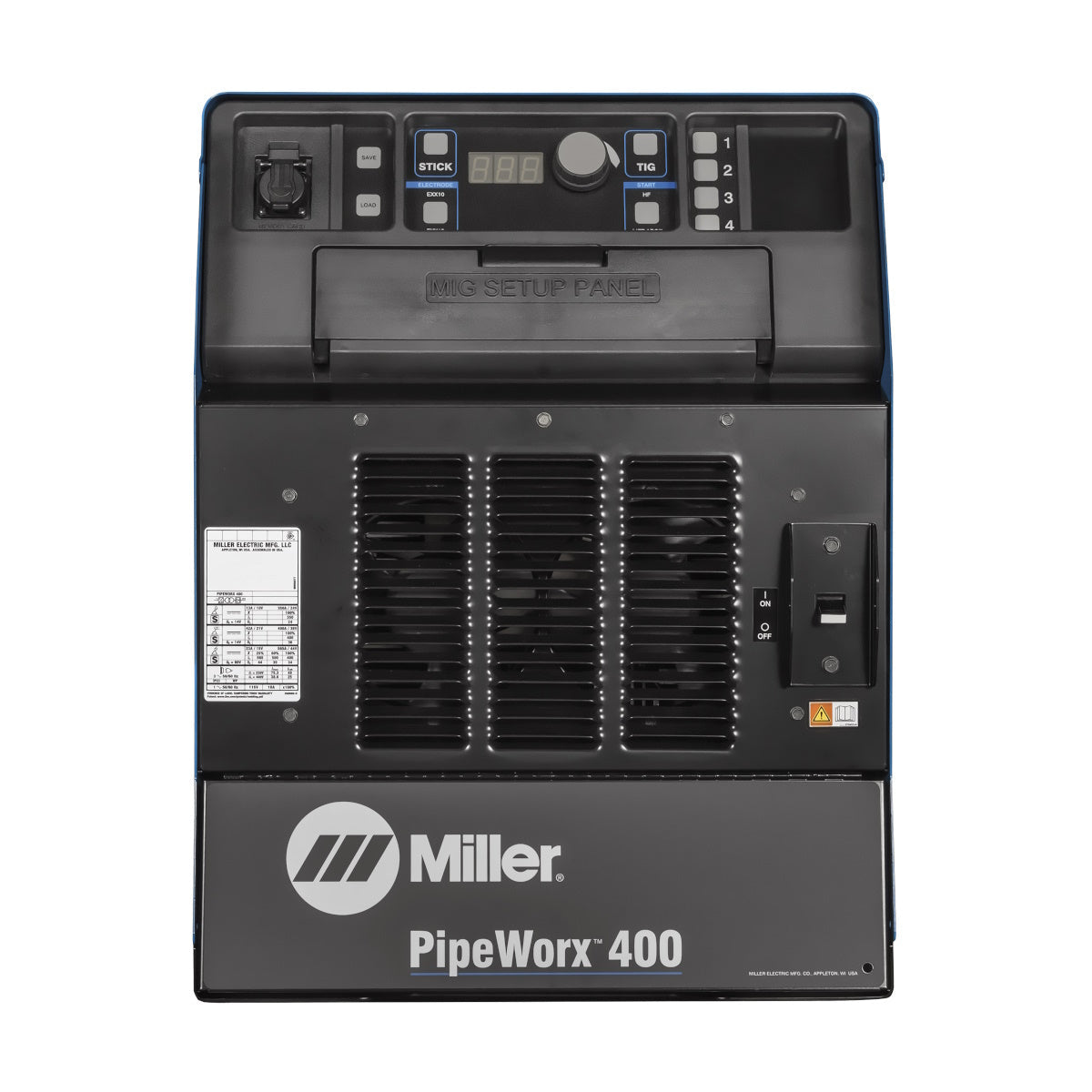 Miller PipeWorx 400 Welding System (575V) with Dual Feeder (951000095)