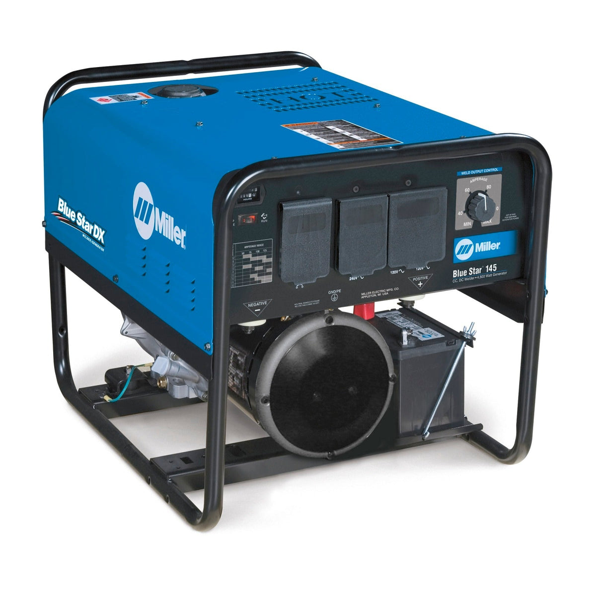 Miller Blue Star 145 DX Welder/Generator with GFCI Receptacles for