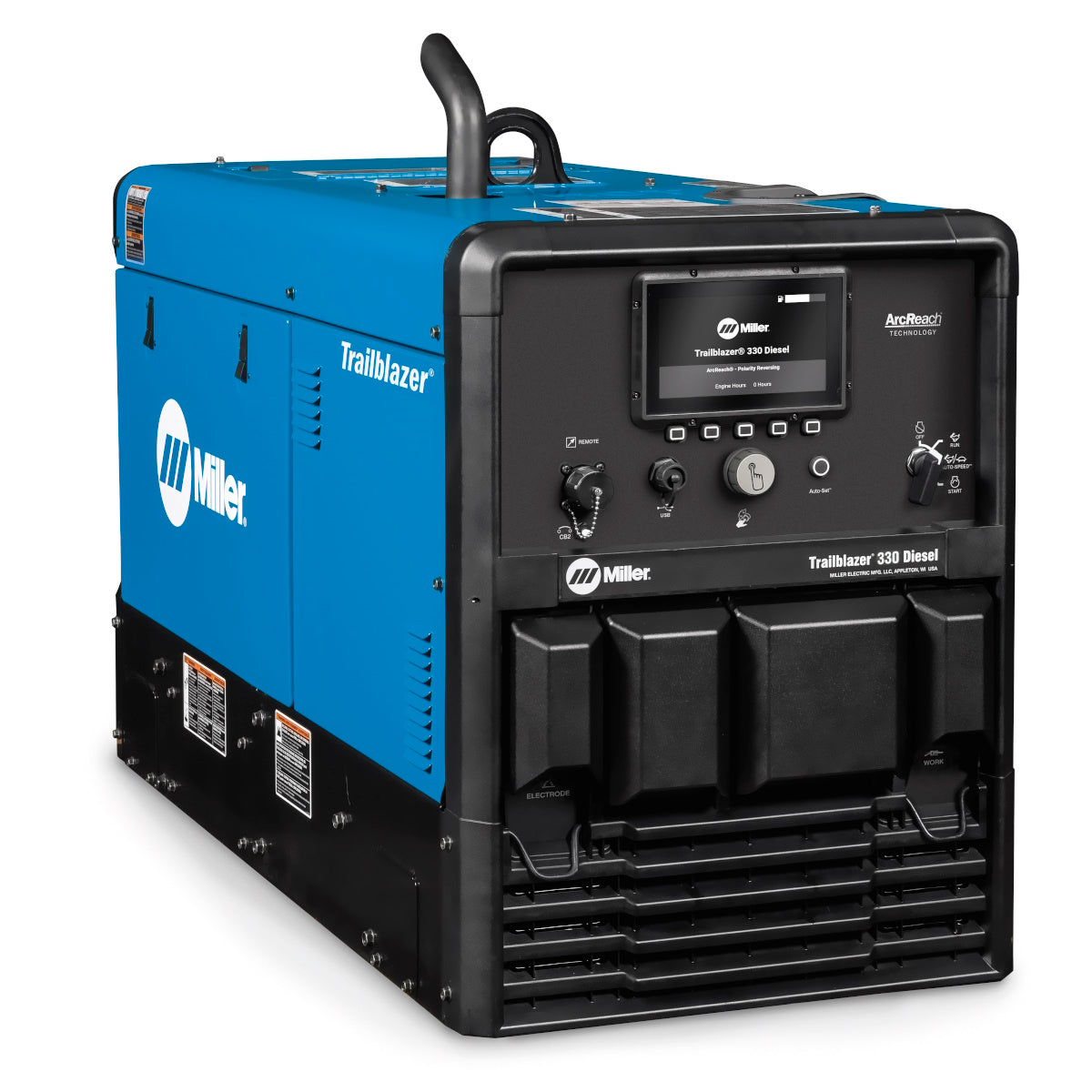 Miller Trailblazer 330 Kubota Diesel w/Excel Power, Polarity Reversing, and WIC (907849004)
