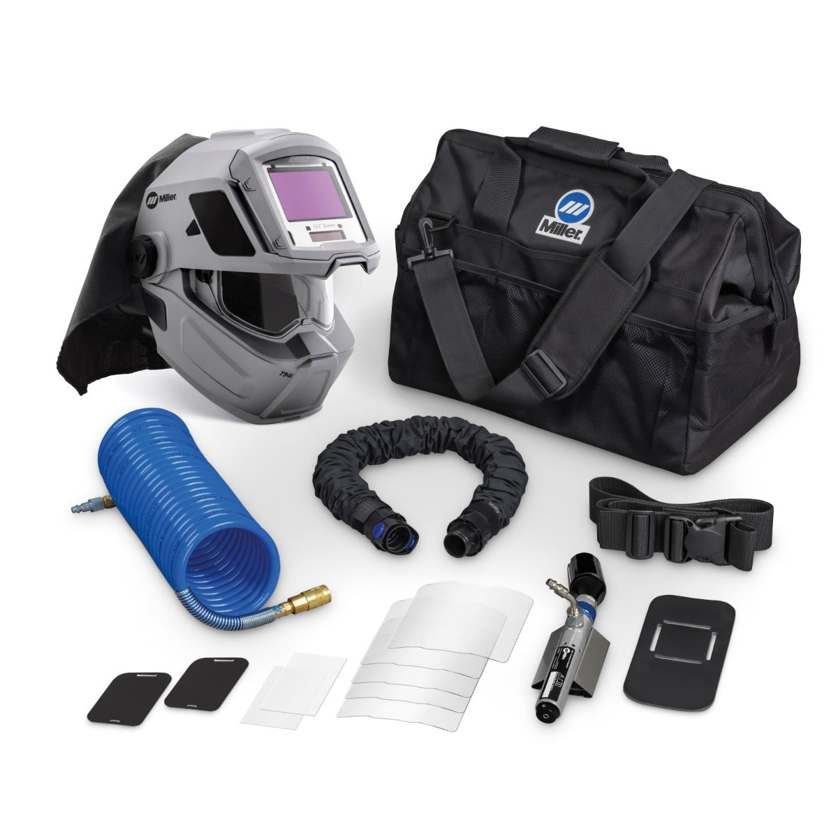 Miller T94I-R Supplied Air Respiratory (SAR) System w/100 Ft Coiled Hose (951803)
