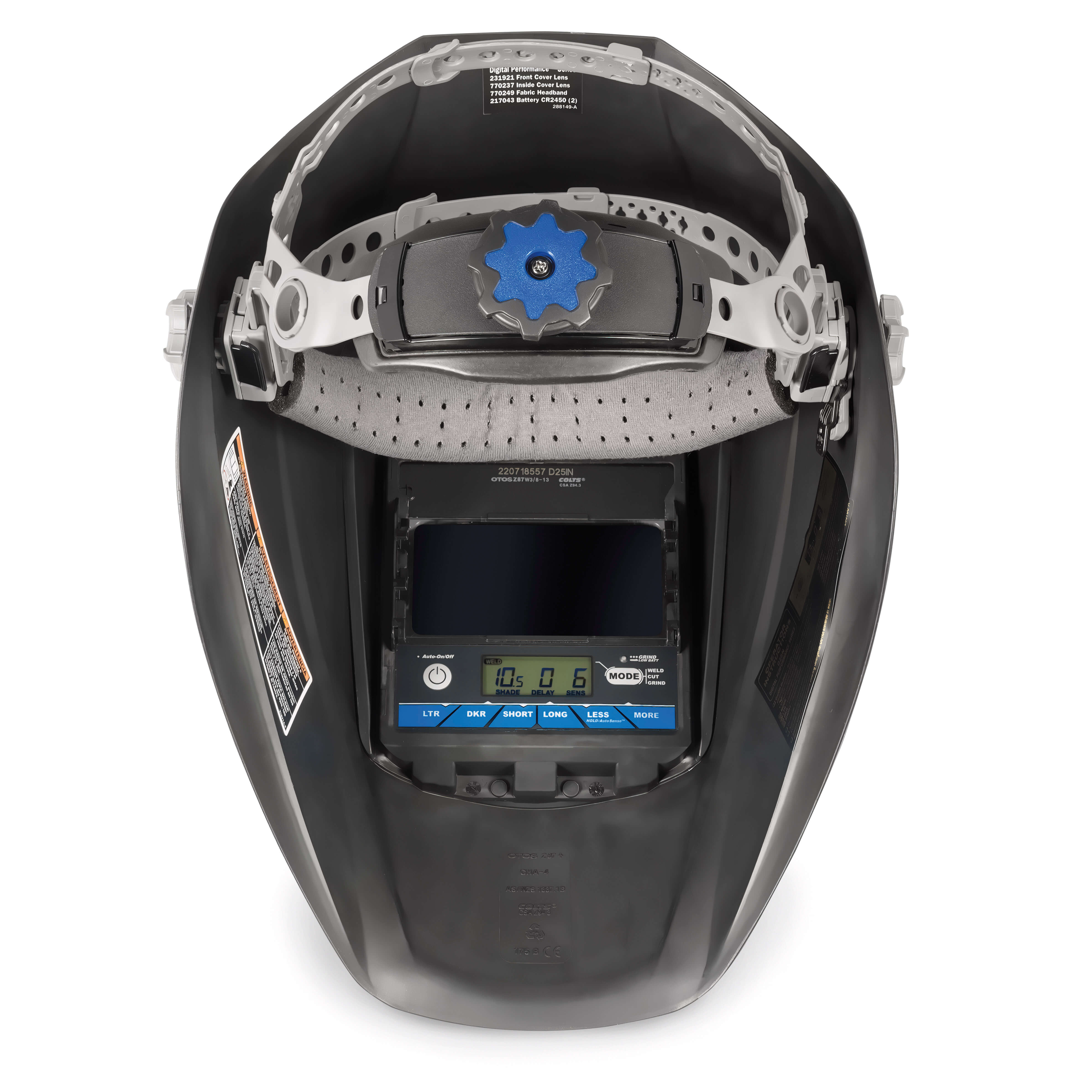 Miller Digital Performance Black Welding Helmet w/ClearLight 4X Lens (296757)
