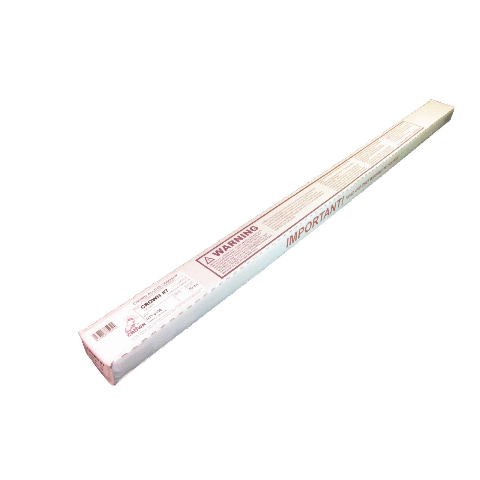 Crown Alloy 5/32 x 36" CROWN 7 - 10# Steel (ER 70S-6) TIG 10 lb BOX (MTCR7/TP-10)
