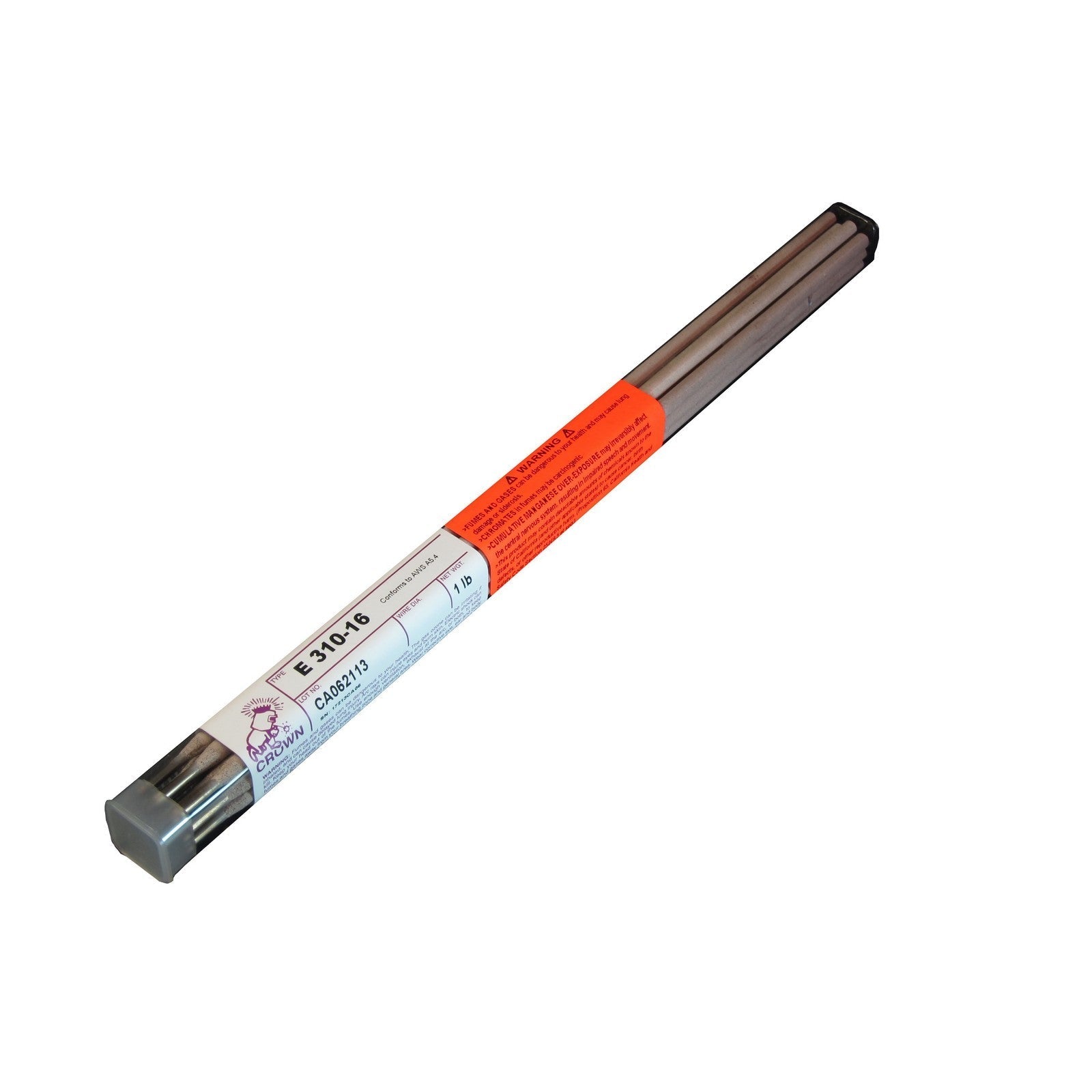 Crown Alloy 5/32 E 310-16 BR.PKG. Stainless Steel ELECTRODE 1 lb TUBE (SE310/EP-BP)