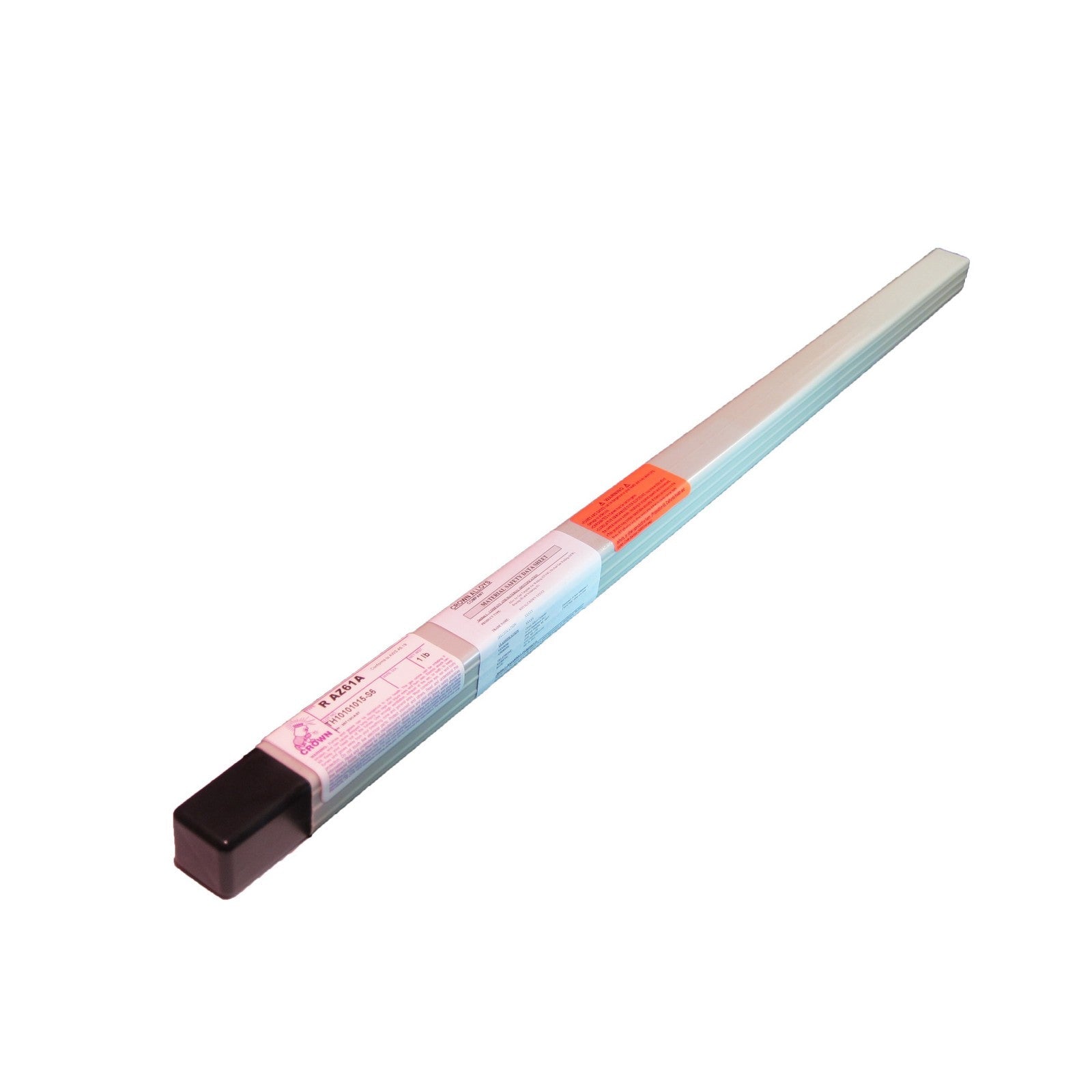Crown Alloy 1/8 x 36" AZ 61 A BR.PKG. Magnesium (R AZ61A) TIG 1 lb TUBE (XTAZ61/TO-BP)