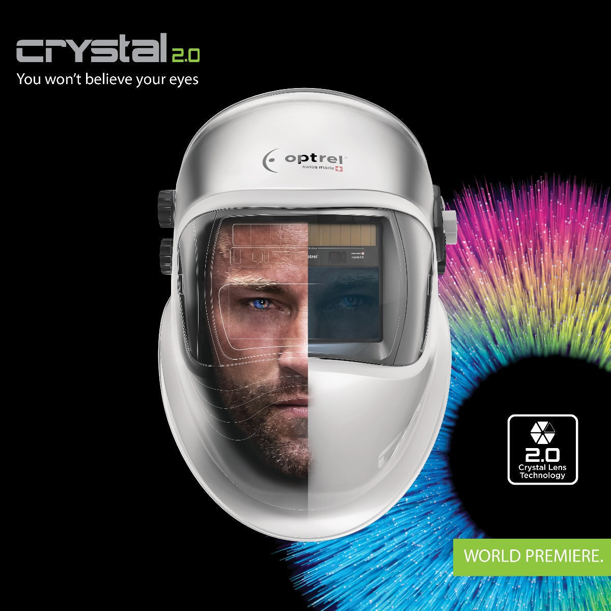 Optrel Silver Crystal 2.0 Welding Helmet (1006.900)