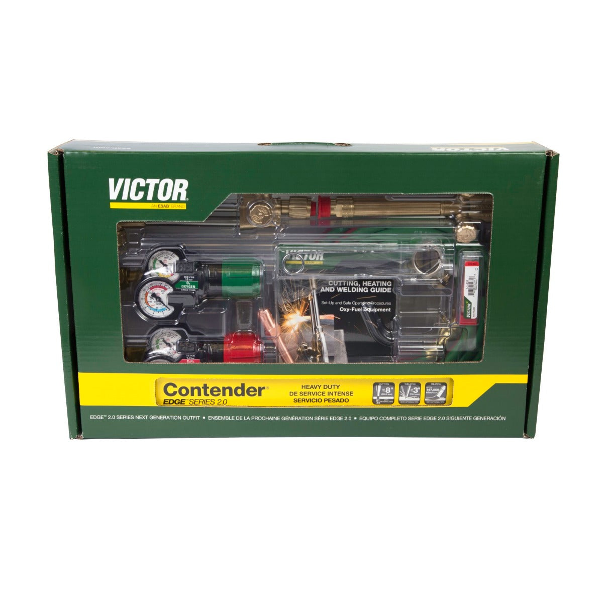 Victor Contender 2.0 Heavy Duty Welding and Cutting Outfit (0384-2131)
