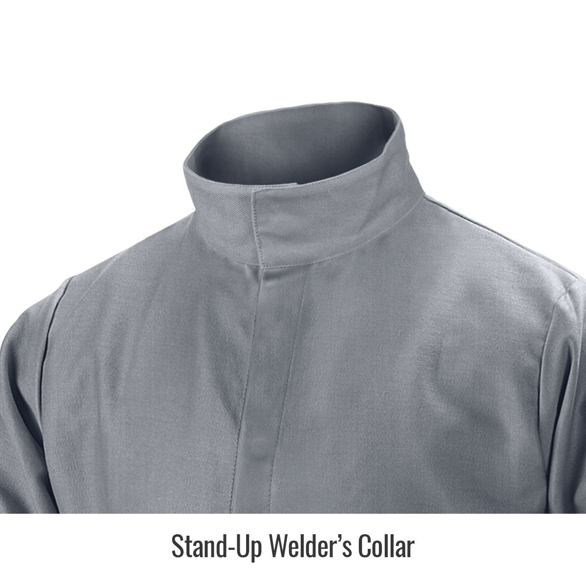 Revco Black Stallion NFPA 9oz Gray FR Cotton Welding Jacket (JF2220-GY)