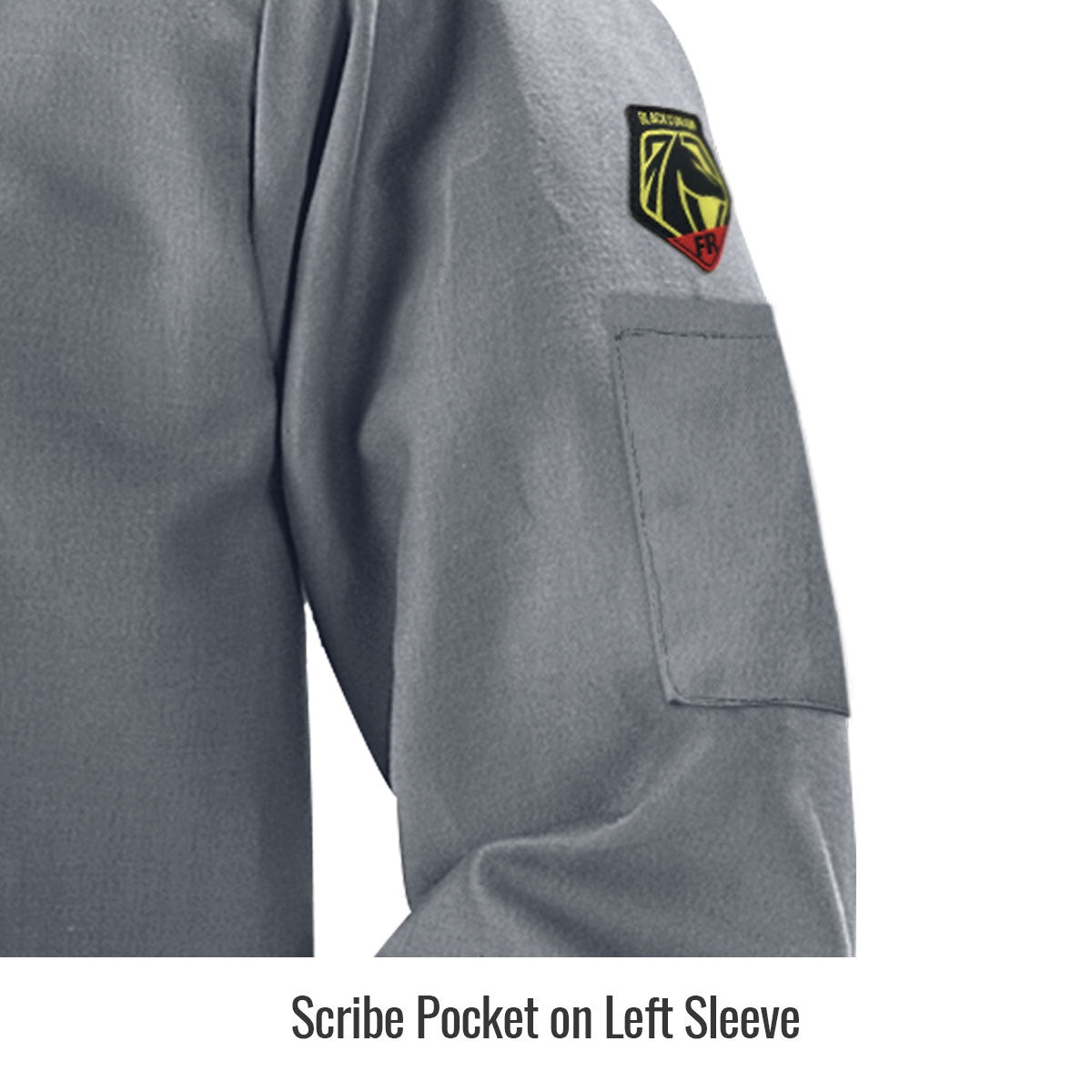 Revco Black Stallion NFPA 9oz Gray FR Cotton Welding Jacket (JF2220-GY)