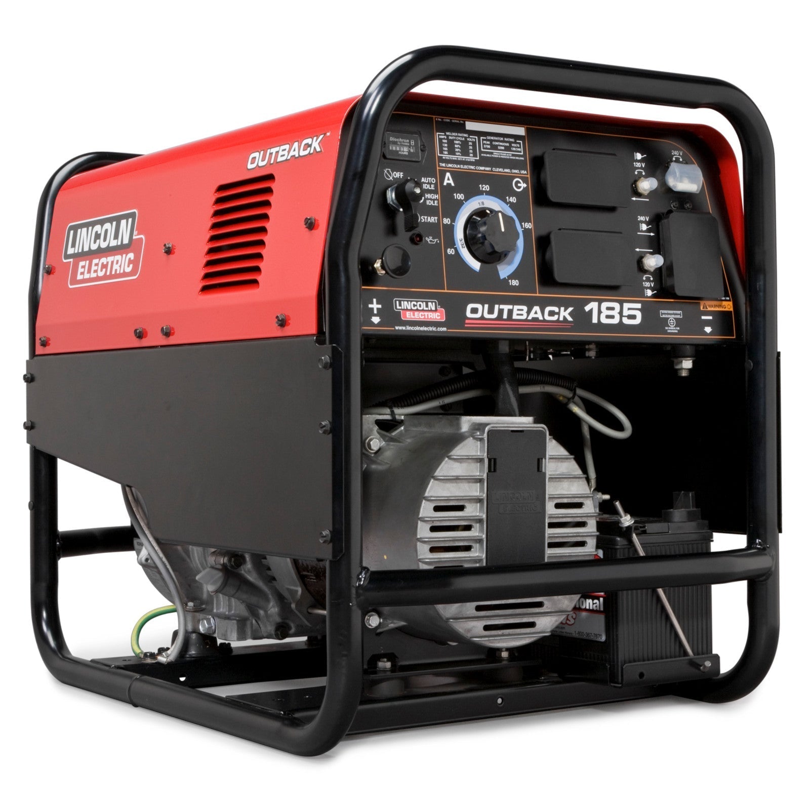 Lincoln Outback 185 Engine Welder Generator (K2706-2)