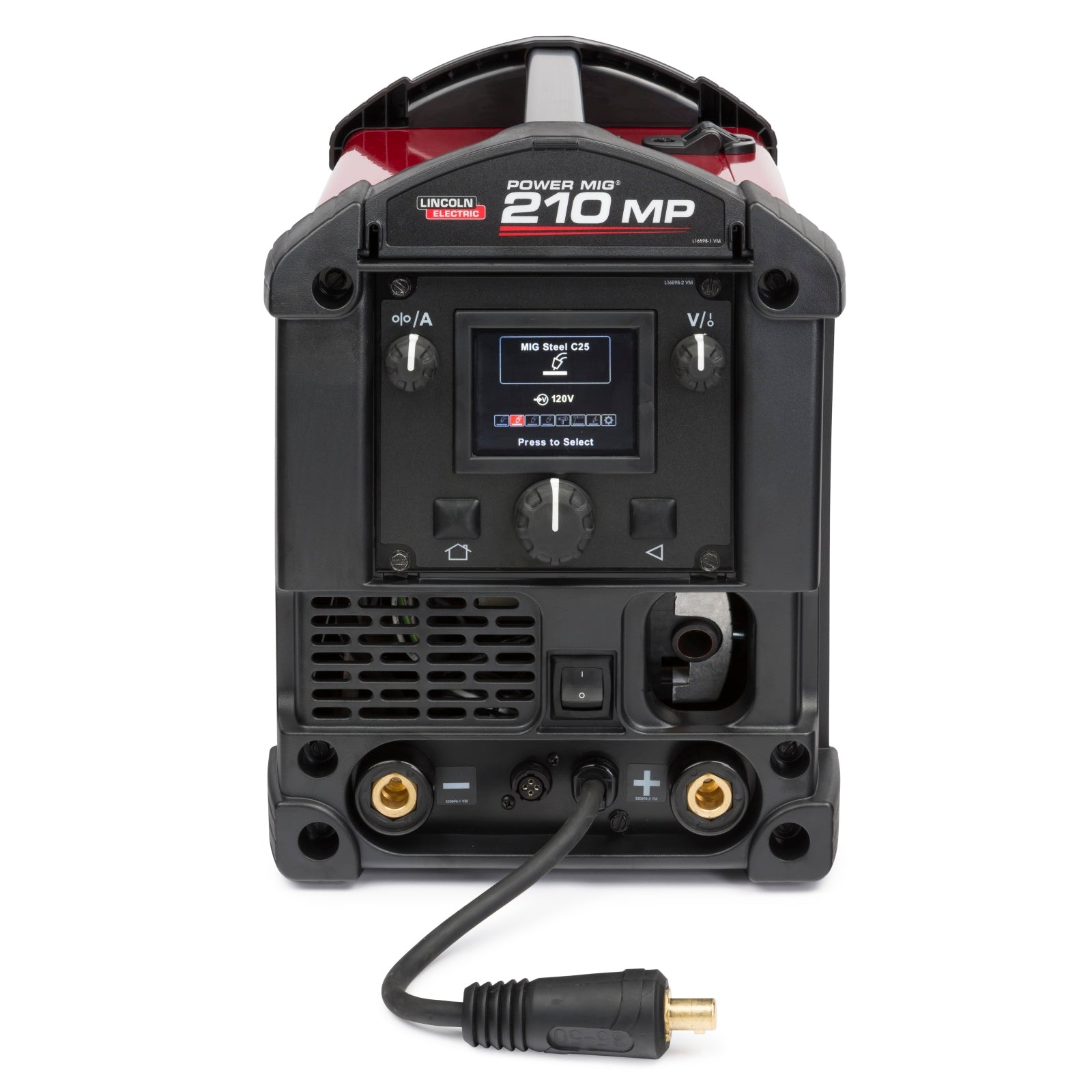 Lincoln Power MIG 210 MP Multi Process Welder with TIG Kit (K4195-2)