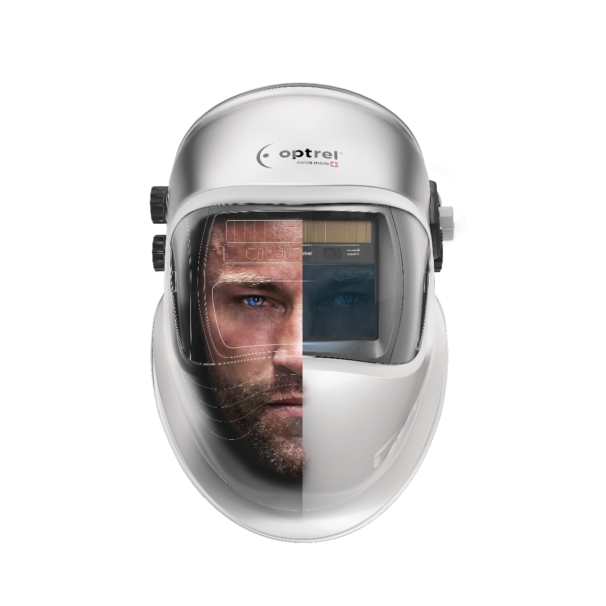 optrel silver crystal 2.0 helmet