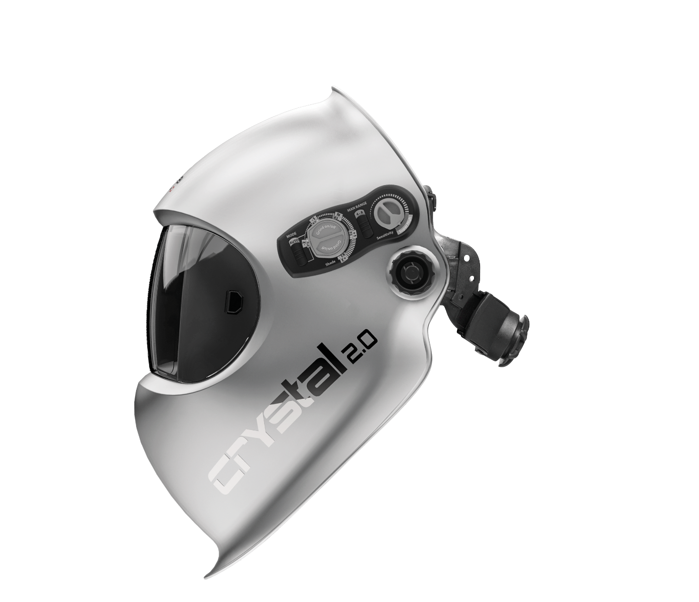 optrel silver crystal welding helmet