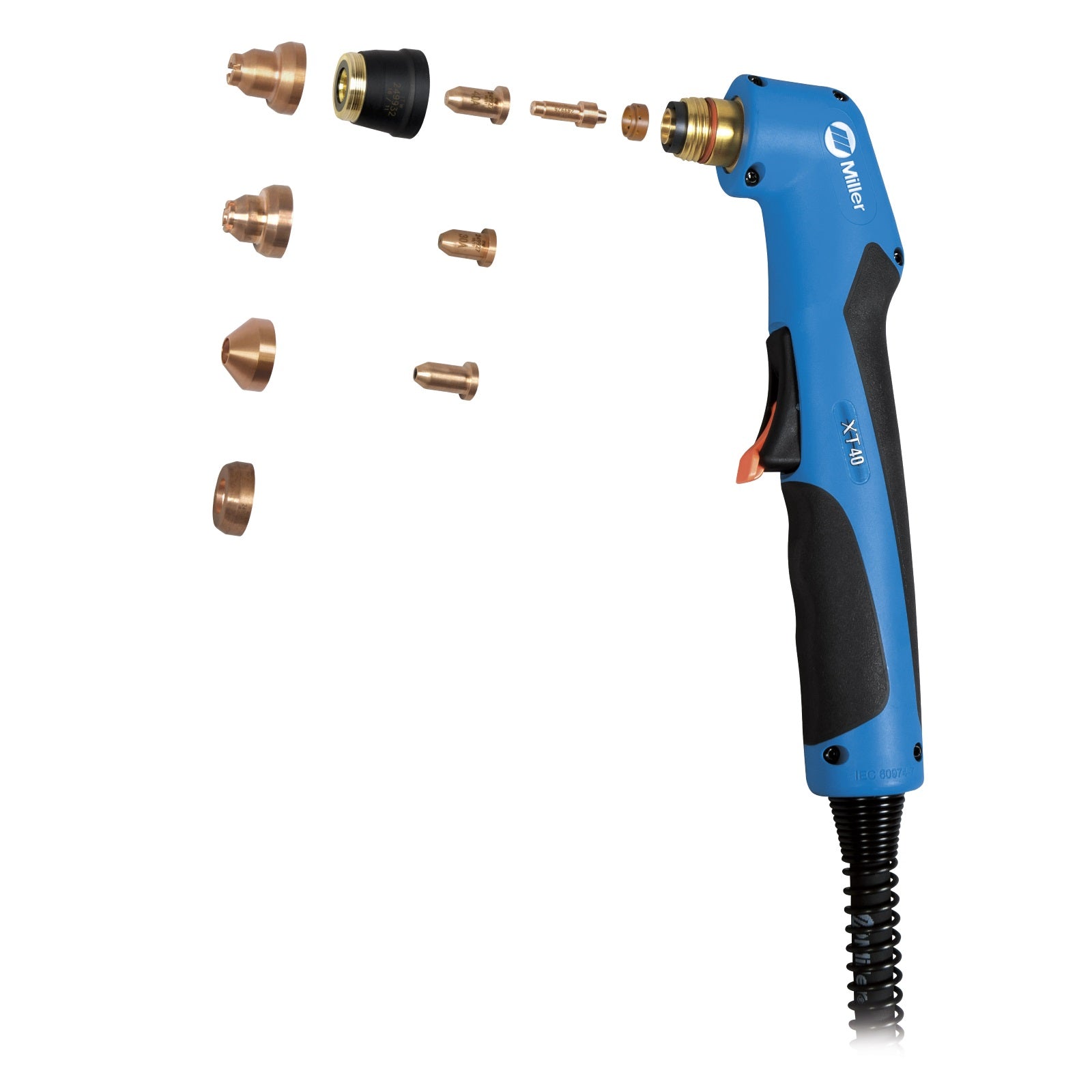 Miller XT40 Plasma Hand Torch with 20ft Leads (249952)