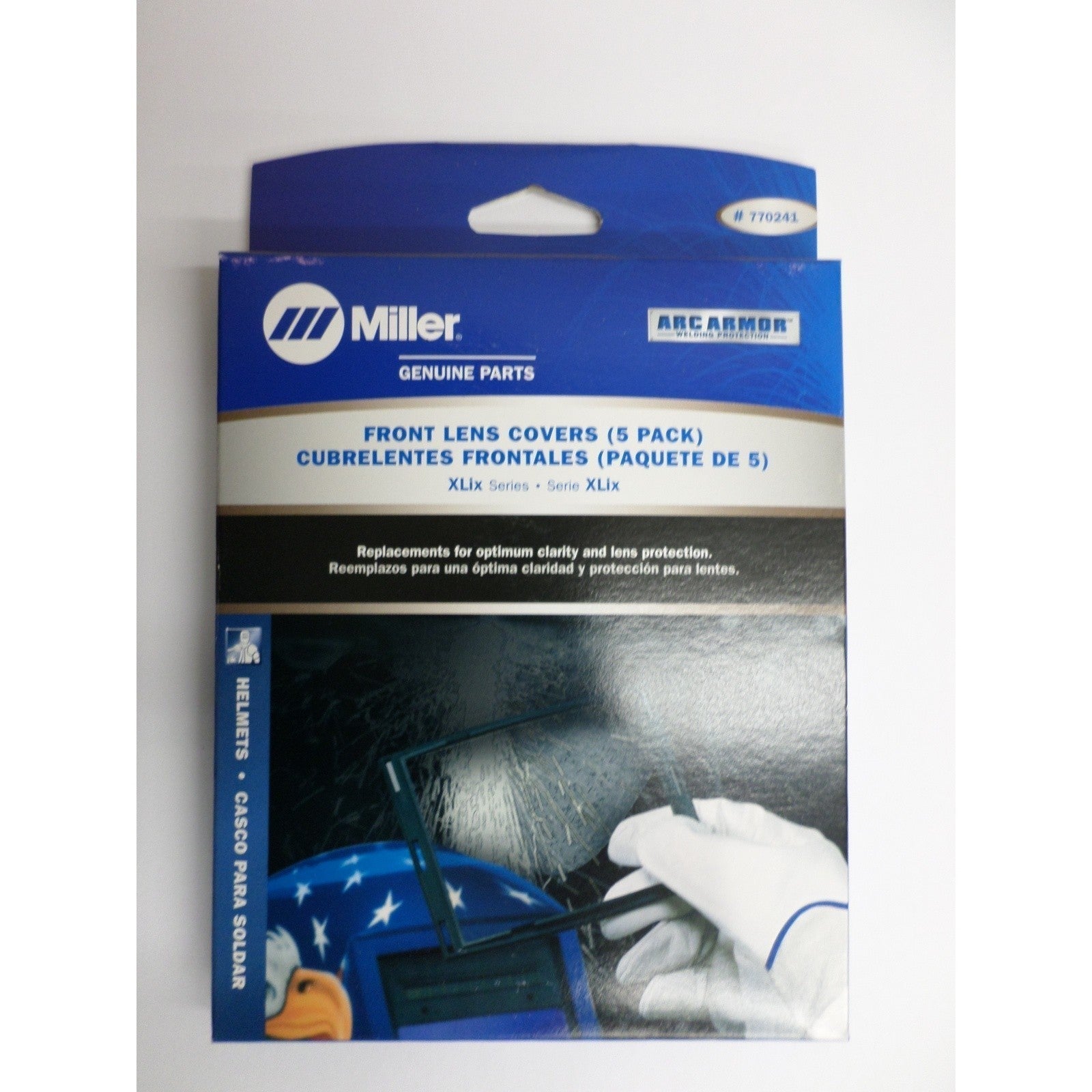 Miller XLIX Series Helmet Outside Cover Lenses Pkg/5 (770241)