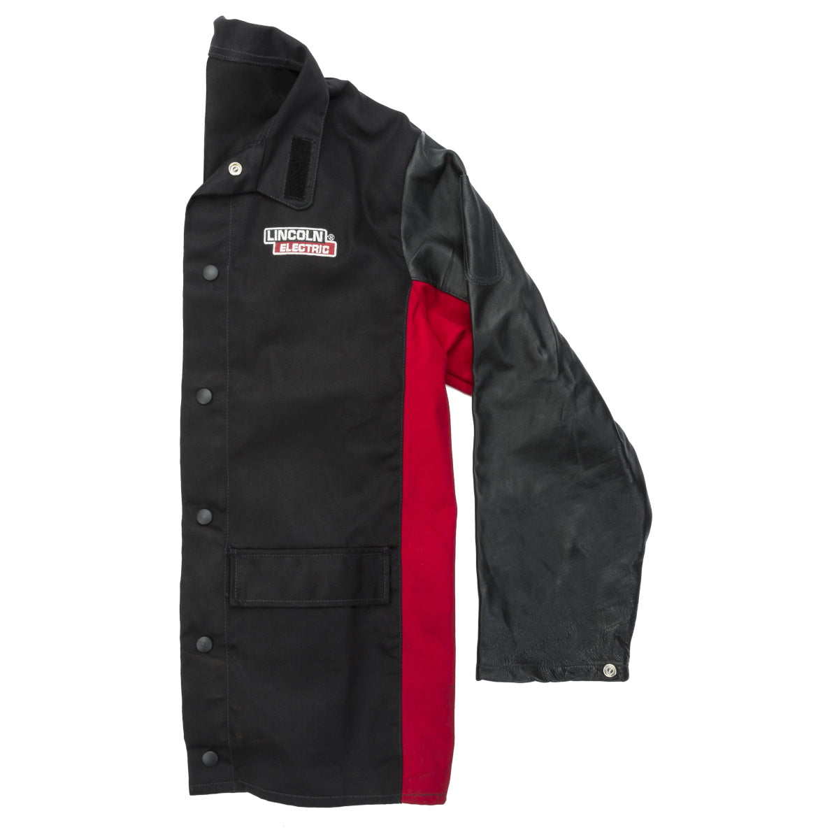 Lincoln Shadow Split Leather Sleeved Welding Jacket (K2986)