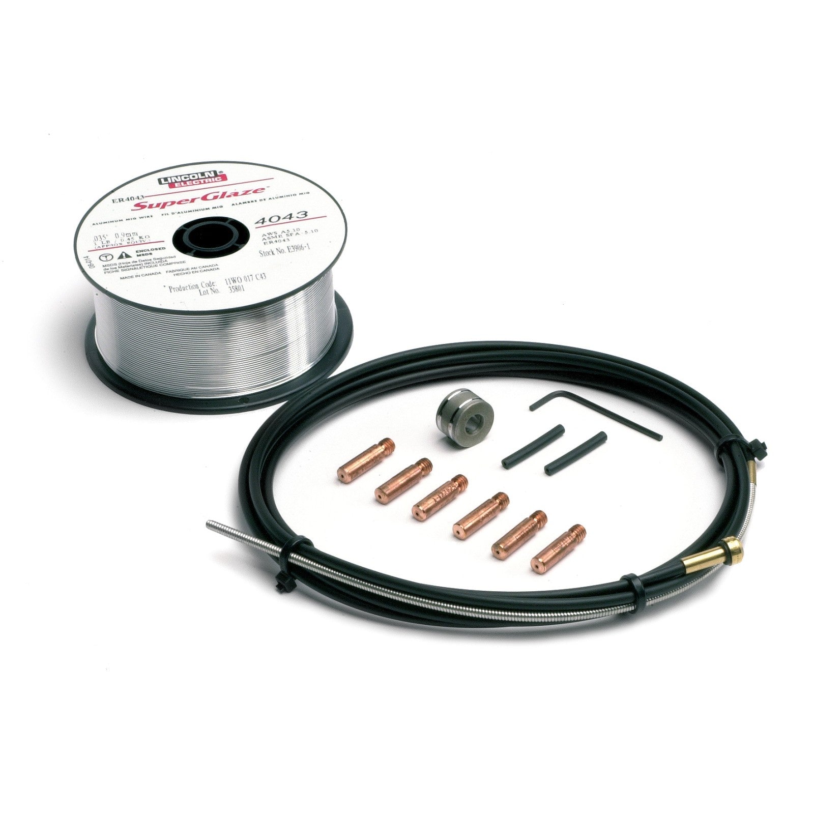 Lincoln Aluminum Kit with 1# Aluminum Wire (K664-2)