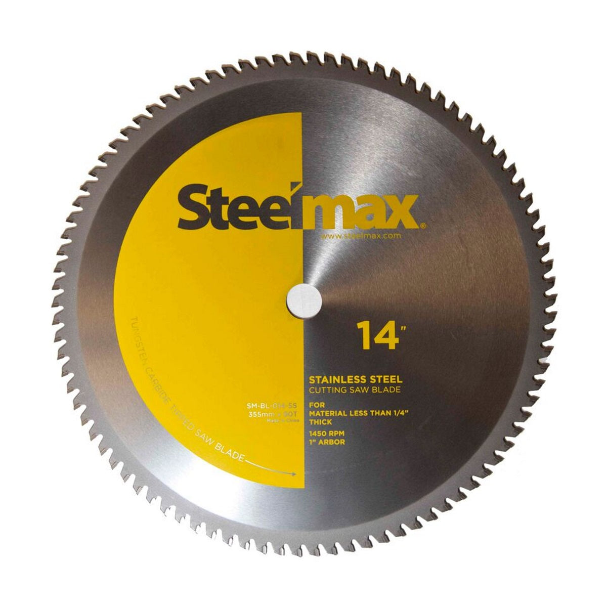 Steelmax TCT Stainless Steel Cutting Saw Blade (SM-BL-XX-SS)